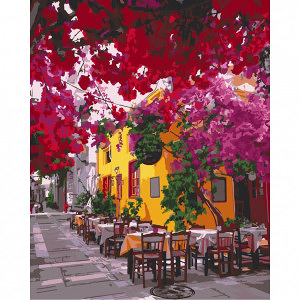 10539-AC Pictura pe numere Таверна Бизантио. Пелопоннес 40*50 см