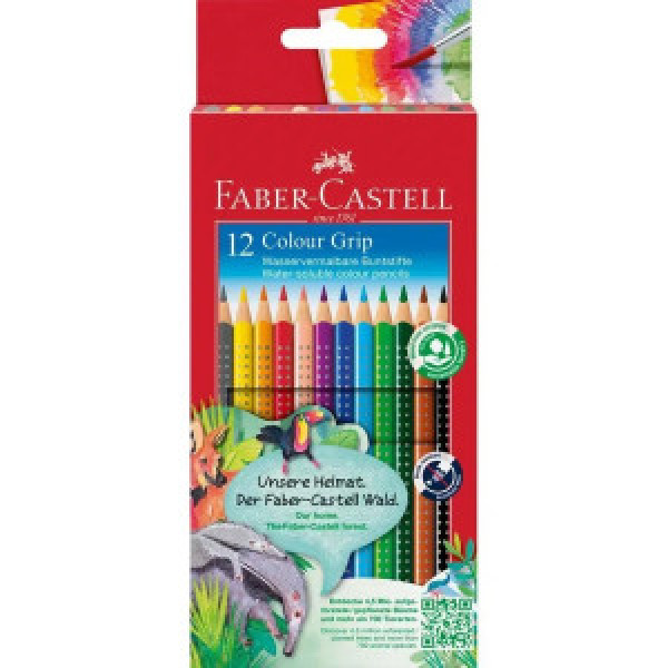 112412 Col.pencil Colour Grip box/12x