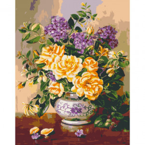 13023-AC Pictura pe numere Летний букет 40*50 см