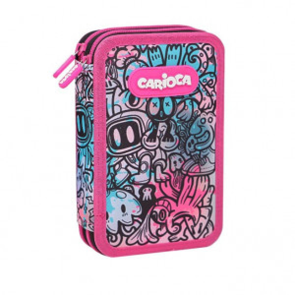 131551 PENAR CARIOCA 2-ZIP Comics BLUE/PINK