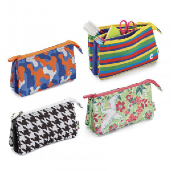 23284 Penar CARIOCA Pencil Case Multipocket Groovi 