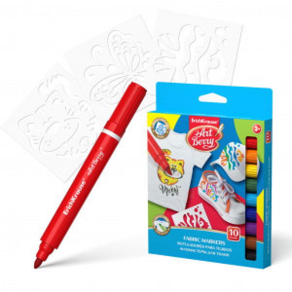 34937 Carioci ArtBerry 10 colors with 3 template cards