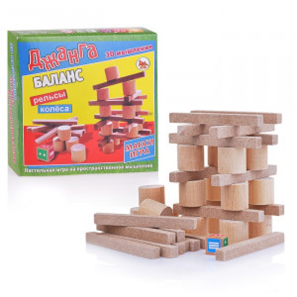 3809533 JocПадающая башня "Баланс" макси игра 