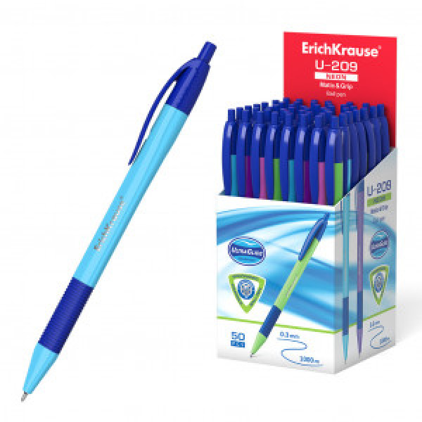 Pix 47614 ErichKrause U-209 Neon Matic&amp;Grip, (50)