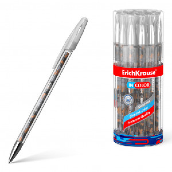 48785 Pix gel ErichKrause InColor Rough Native, ink color: blue (tube 24 pcs.)