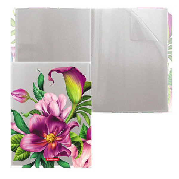 49314 Mapa с файлами (20) ErichKrause® Tropical Flowers A4 (4)