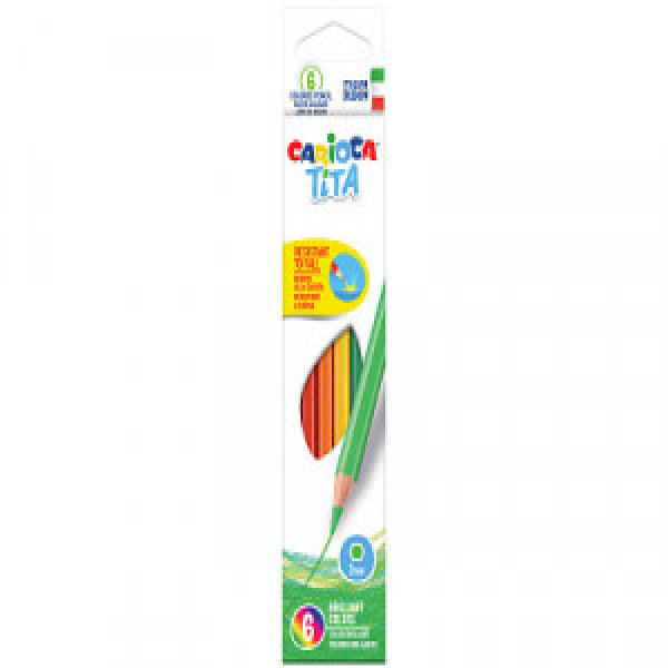 42788 Creioane CARIOCA TI TA MAXI SCAT.6 PZ
