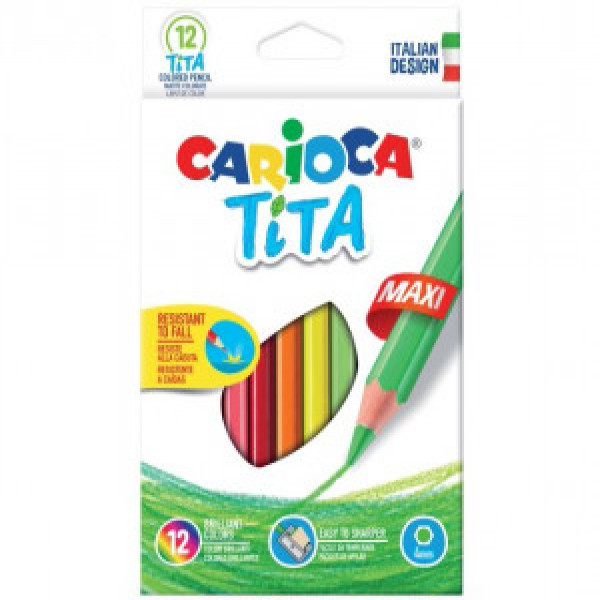42789 Creioane CARIOCA TiTA MAXI 12 pcs