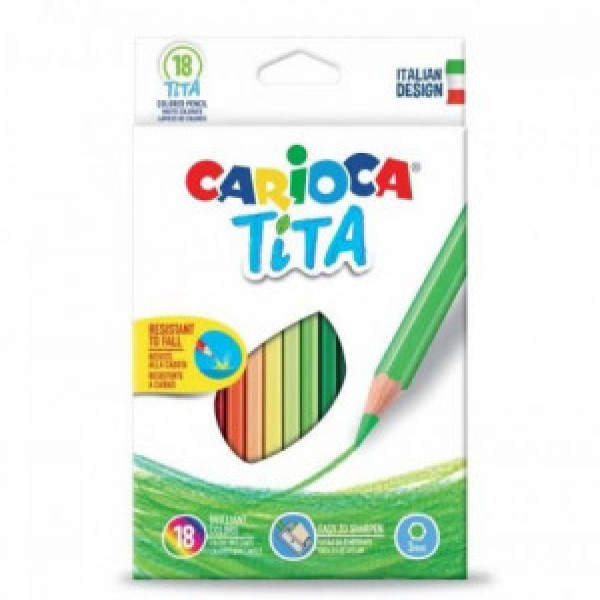 42827 Creioane CARIOCA TiTA 18 pcs