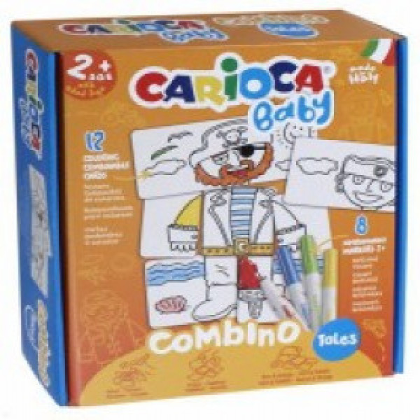 42895 Puzzle CARIOCA BABY COMBINOTALES+8C0L0RI