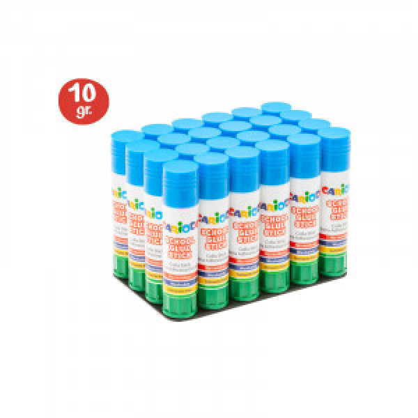 30347 42934 Clei-creion CARIOCA Stick 10 gr.Display 24pcs