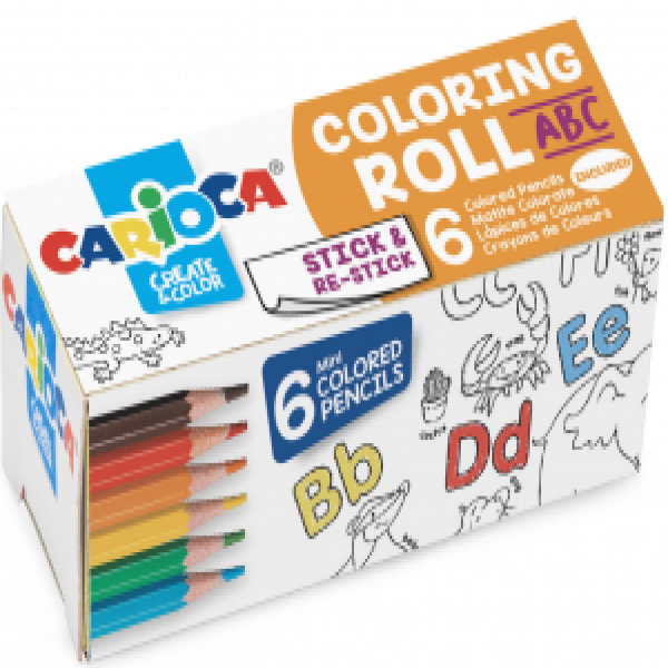 42982  CARIOCA  MINI  COL.ROLL  ABC+6  M.TITA
