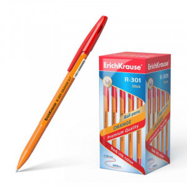 Pix 43196 ErichKrause R 301 Orange Stick 0.7 red box 50 pcs.