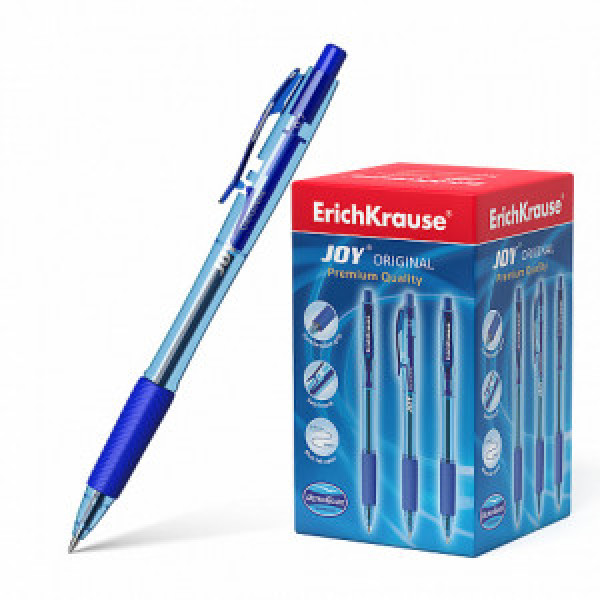 43346 PIX ErichKrause  JOY® Matic&amp;Grip Original 0.7, Super Glide Technology blue (box 50 pcs.)