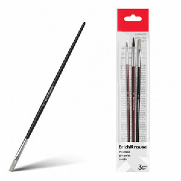 56094 Set pensule ErichKrause brister 3 pcs