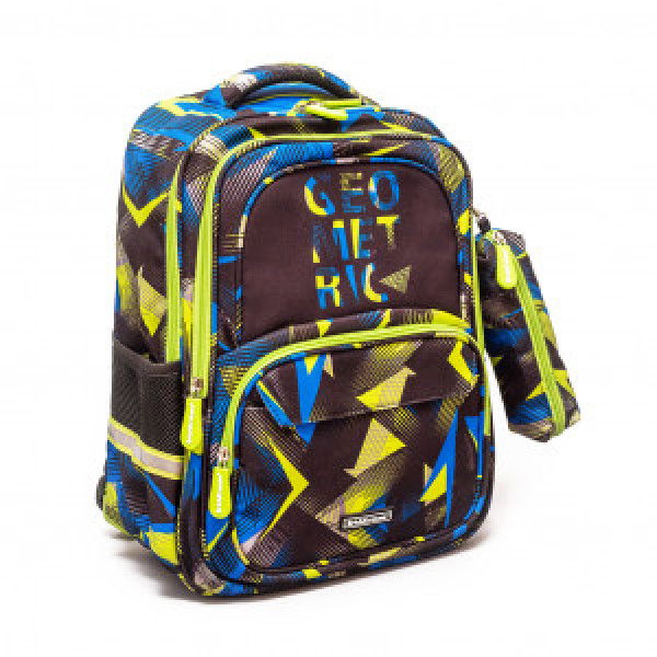 Ghiozdan 58803  ErichKrause SchoolLine 20L Triangle (+ pencil case) B.