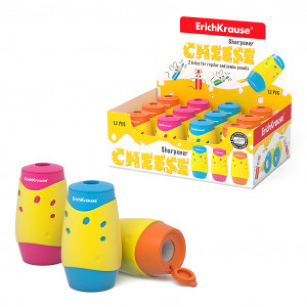 50143 Ascutitoare Dou ErichKrause Cheese container (box 12 pcs.)