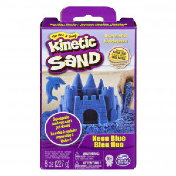 6033332 Nisip Kinetic Sand Neon Sand 8oz Asst