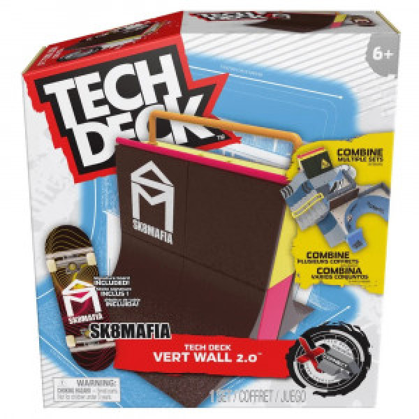 6068233 Set Tech Deck X-Connect Mafia Vert Wall