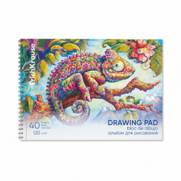 61529 Album p-u desen 40 foi ErichKrause Chameleon А4 cu spirala (4)