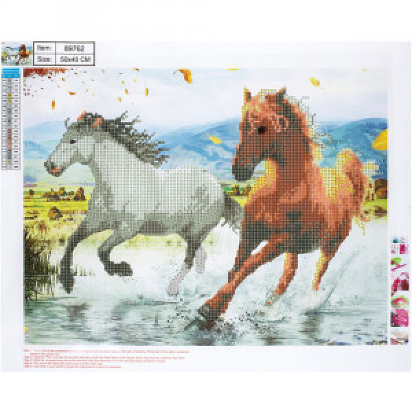 89762 Mozaic cu diamante Cai 40x50