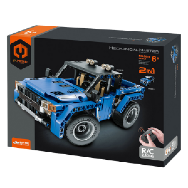 8019 Set de constructie 2 in 1  Mechanical Master „SUV”, cu telecomanda, 353 p