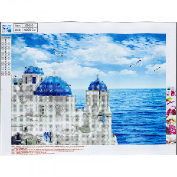 80890 Mozaic cu diamante Grecia 5D 30x40
