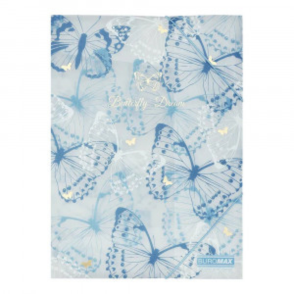 Mapa cu benzi elastice Arabeski, A4, Blue BM.3908-02
