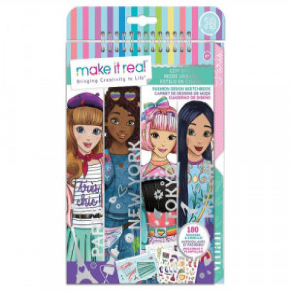 Set de creatie MIR Fashion Design Sketchbook: City Style 3207M