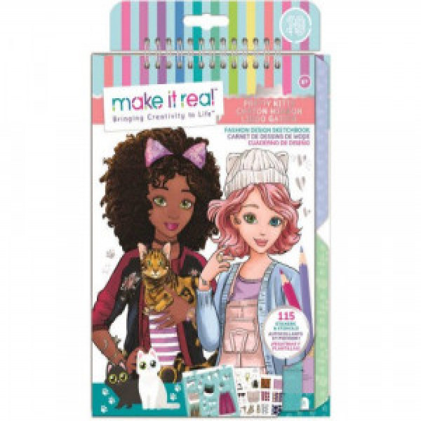 Set de creatie MIR Sketchbook Pretty Kitty 3204