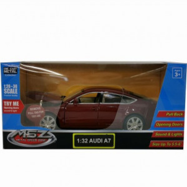 MSZ Die-cast model Audi A7, 1:32, ast 68319