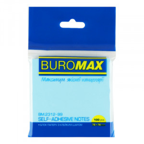 Notite autoadezive 76X76Mm (100) Assort. BM.2312-99 (12)