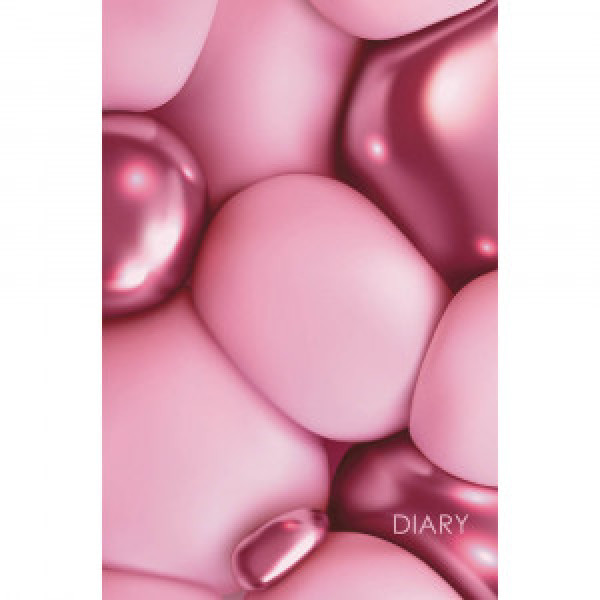 Agenda nedatata  A5 112f  ЕЖ23511213 Розовые камни