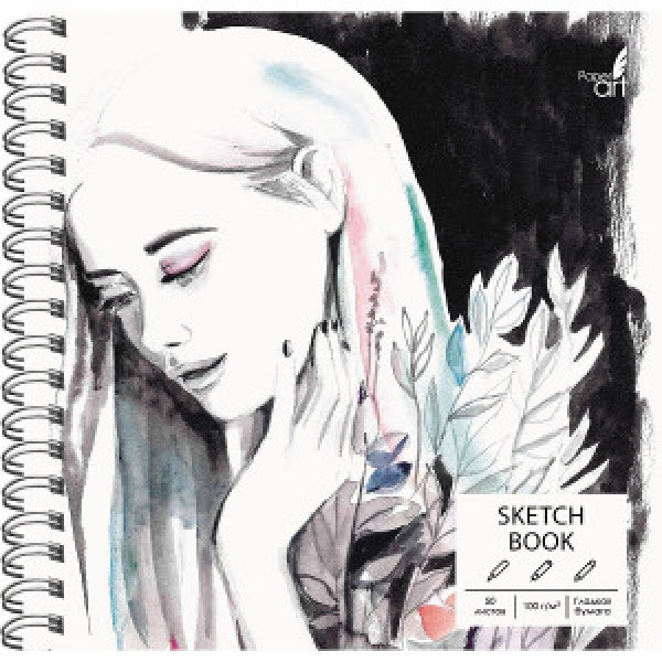 Album desen 50f Spirala ТС505013 SKETCHBOOK. Girl power 165x165