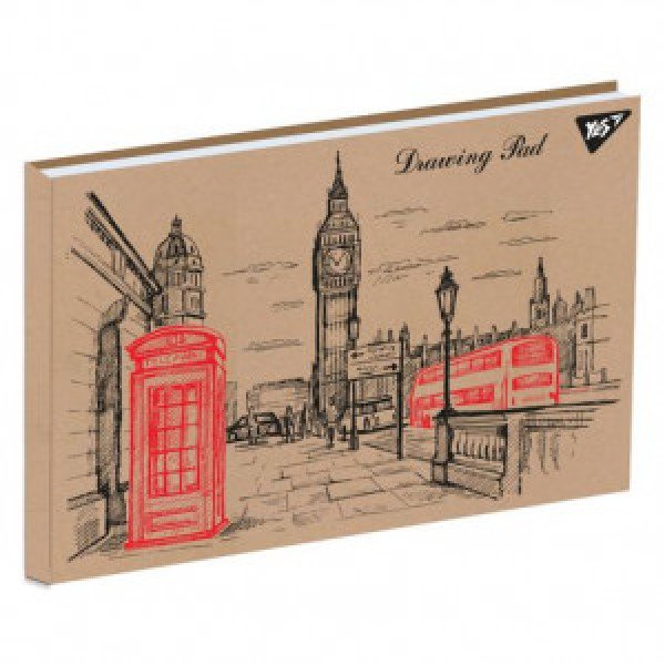 ALBUM p u desen YES А4 30лLondon крафт_130546 (6)