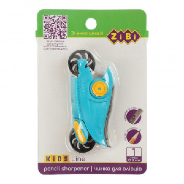 Ascutitoare Motorcycle, With Container, 1 Hole. ZB.5527-1 blister