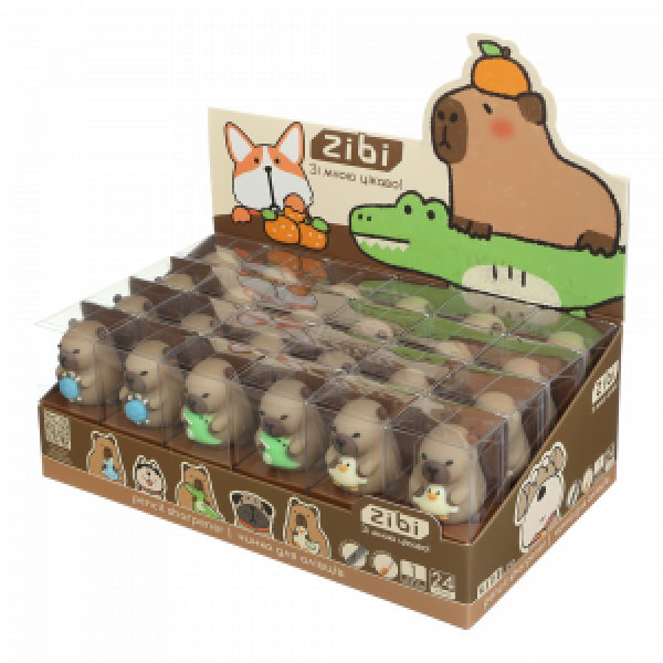 Ascutitoare Figure Funny Animals Capybara, 1 Hole ZB.5599