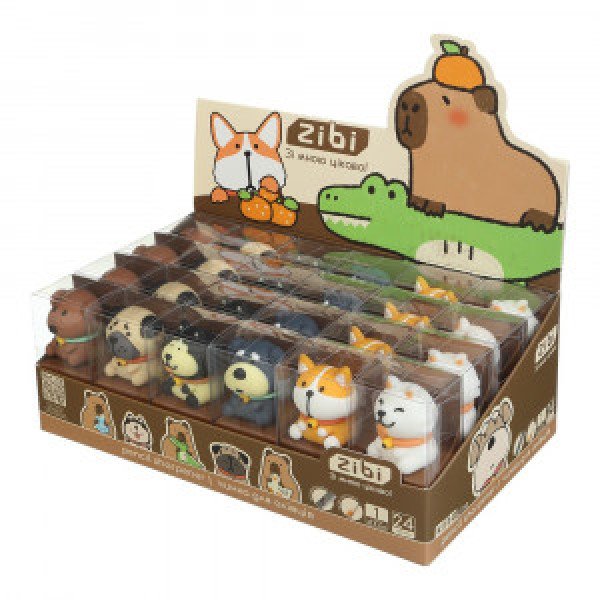 Ascutitoare Figure Funny Animals Dogs, 1 Hole ZB.5598