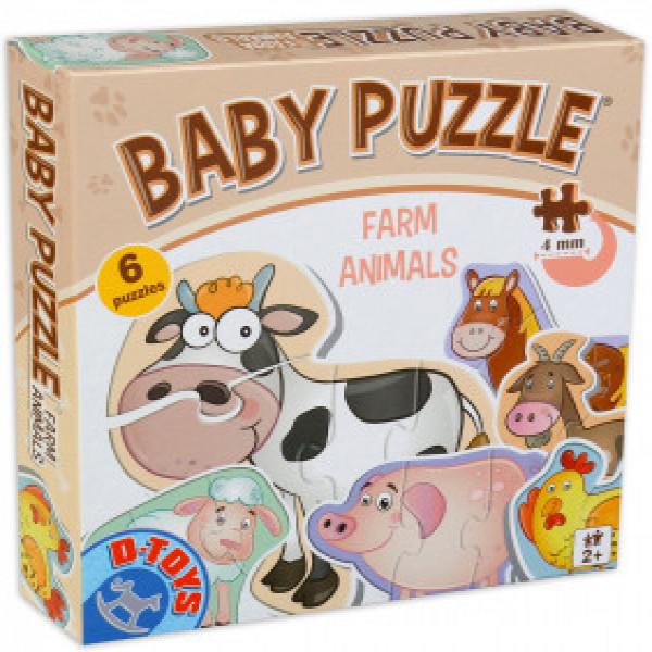Baby Puzzle Animale domestice 71262