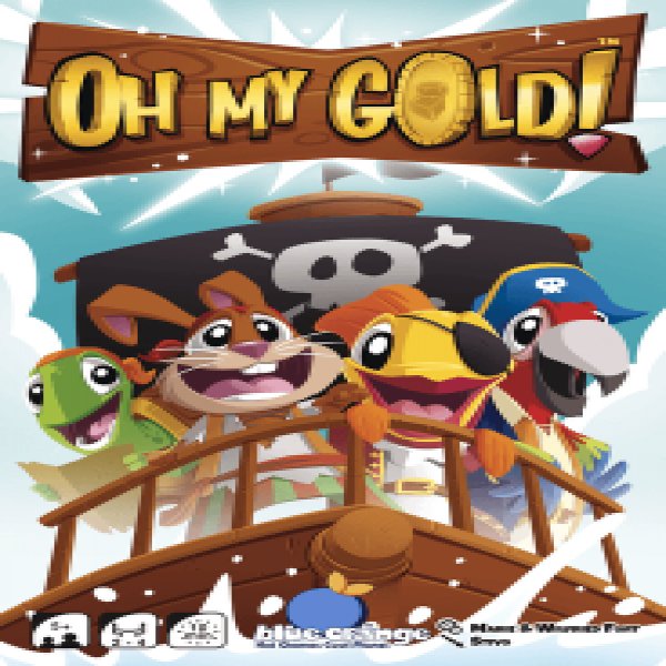 BLUE ORANGE OH MY GOLD