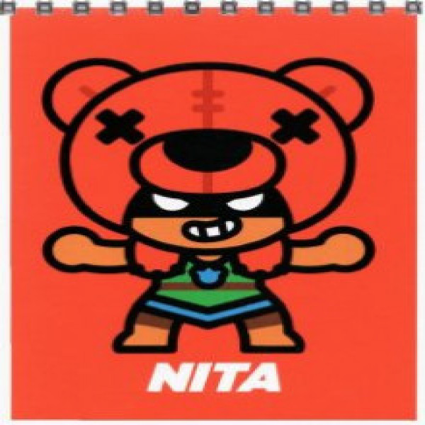 Brawl Stars. Carnet spirala А6, 40f. Leon,Amber,Emz, Nita,Frank