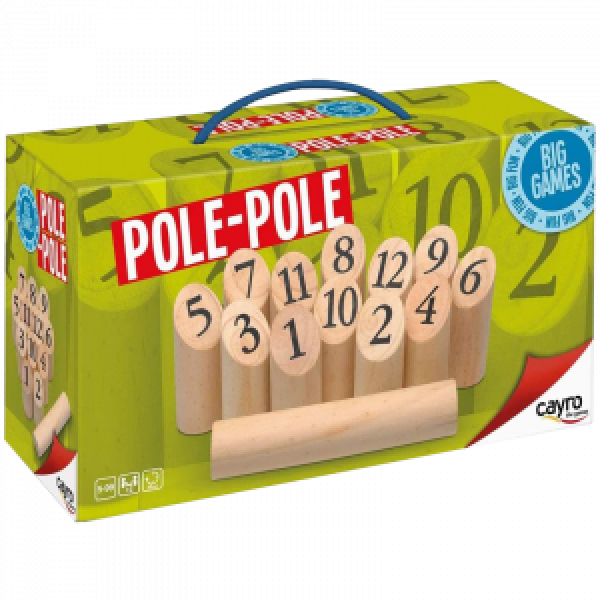 Joc din lemn de aruncat la tinta finlandez CYR1463 Pole-Pole Cayro