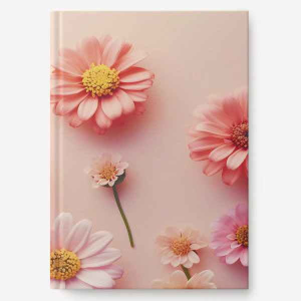 Caiet A4 120f Peach Fuzz Flower Т41209036 patr