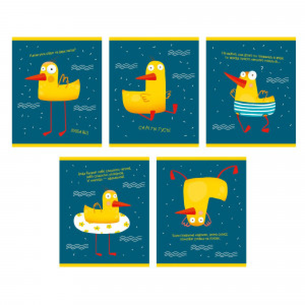 Caiet A5 48f Уточки ТК488660 patr