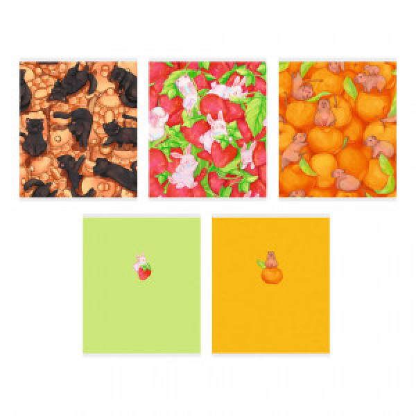 Caiet A5 48f Зверушки ТКЛ489182 patr