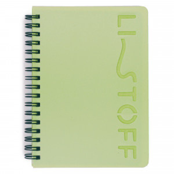 Caiet A6 80 foi patr LISTOFF STYLE. 2 ТПЛС680136 spirala