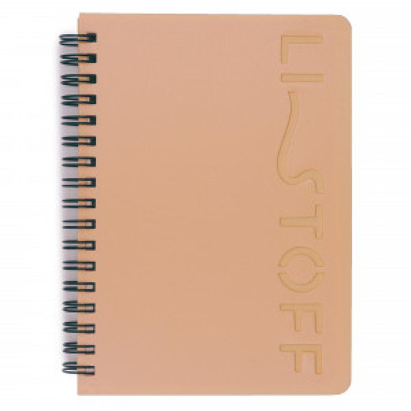 Caiet A6 80 foi patr LISTOFF STYLE. 4 ТПЛС680138 spirala