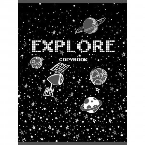 Caiet conspecte A4 96f Mix trends. Дизайн 11 ТФ4964885 patr