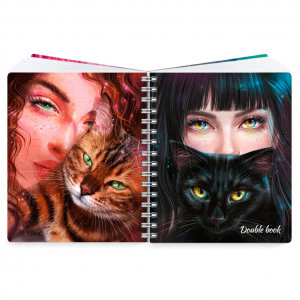 Caiet  Double book  A5 96f ЗЕРКАЛО ДУШИ 65372