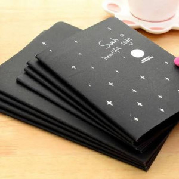 Carnet A5 foi negre